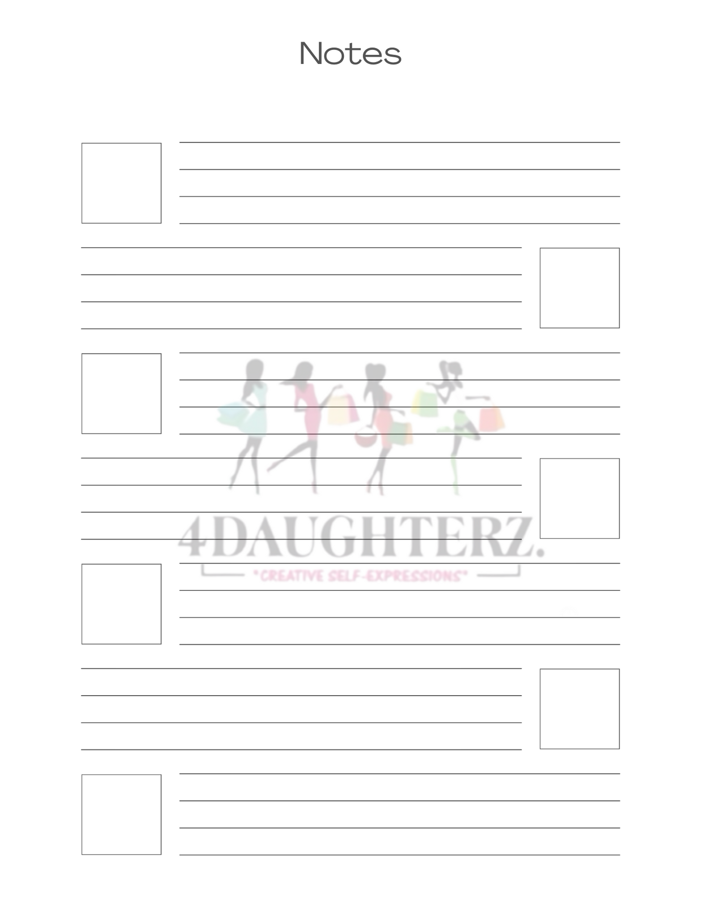 Order Forms & Inventory Tracker Book *Made for You-Printable Download*15 pages*