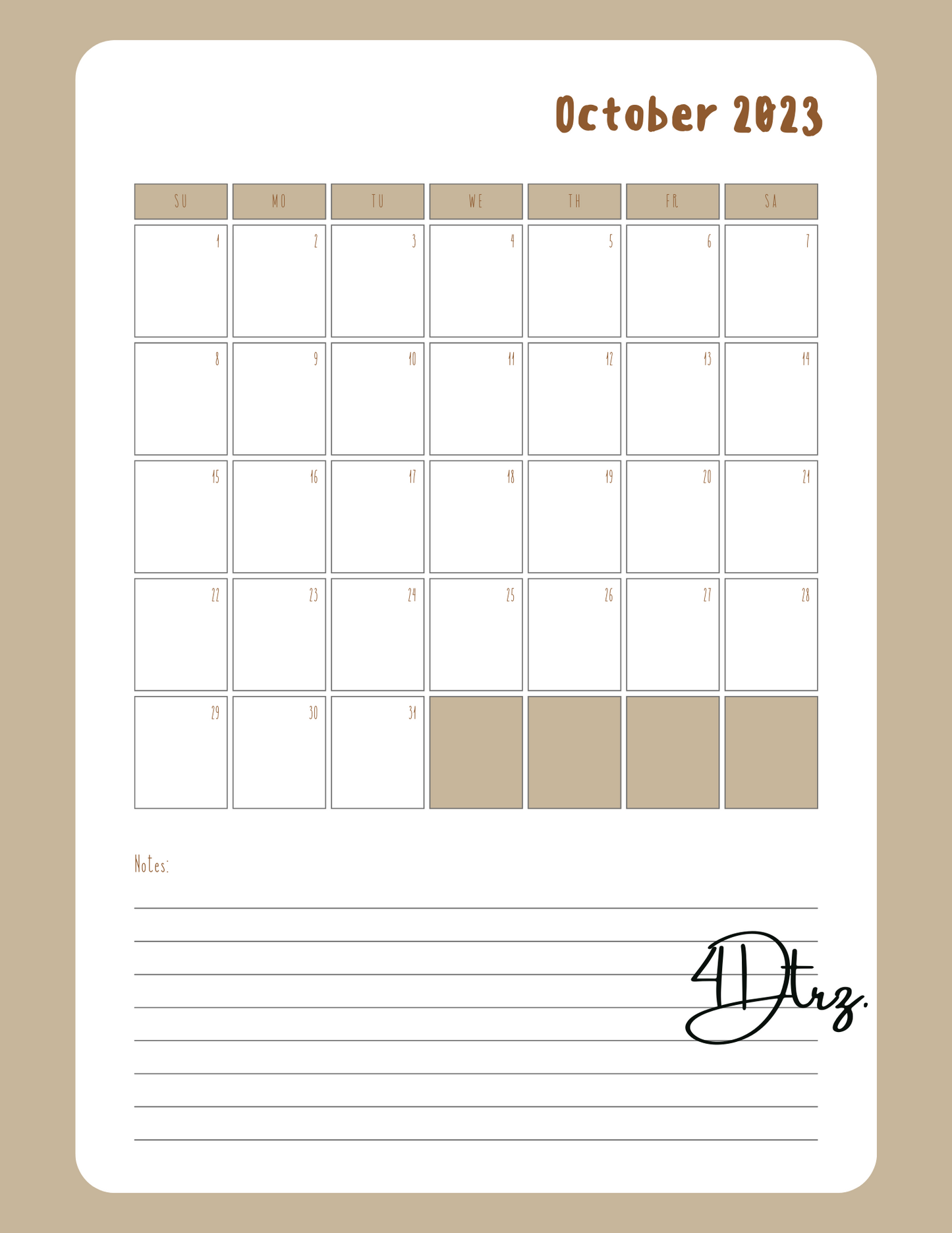 My Presence Matters Student Academic Planner (90+ pages)