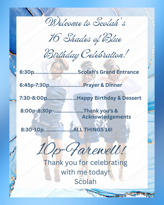 Custom Welcome Sign 16x20