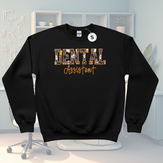 Embroidered Career Sweatshirt *Fabric Applique*