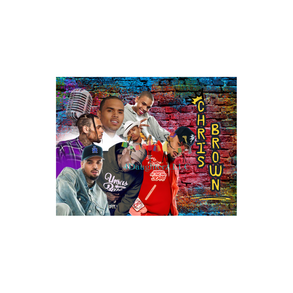 Tray Table Pre-designed downloadable prints CHRIS B