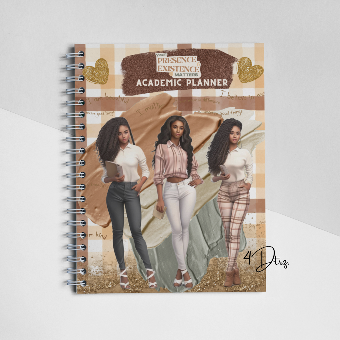 My Presence Matters Student Academic Planner (90+ pages)