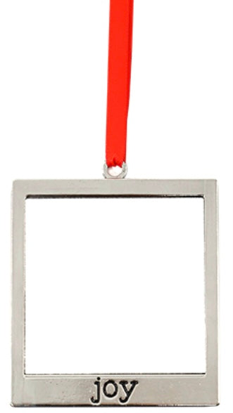 Metal Christmas Tree Ornaments (Photo Frame)