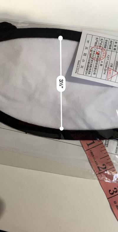 Sublimation Mask 2 layer: front polyester/inside cotton (no filter)