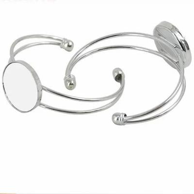 Sublimation metal bracelet w/insert