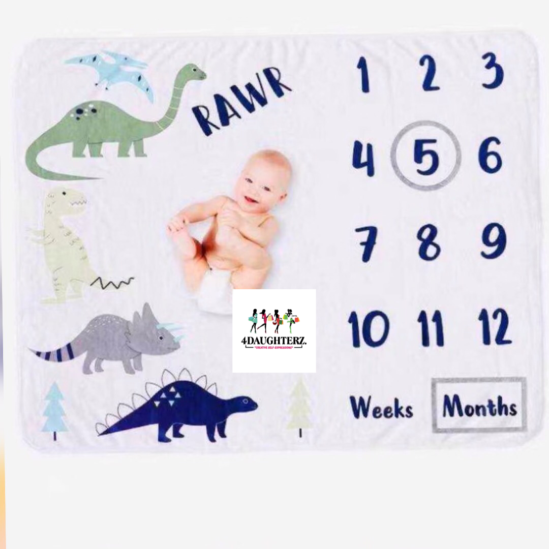 100% Velvet Sublimation baby blanket-white Ivory