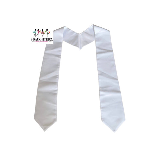 Graduation Stole 72” (Approximately 36" per side)