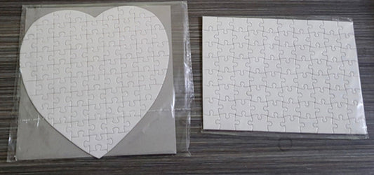 Puzzle (glossy)-sublimation cardboard