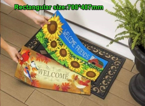 Doormat w/white sublimation insert (Rectangular) *Sublimation Blank*
