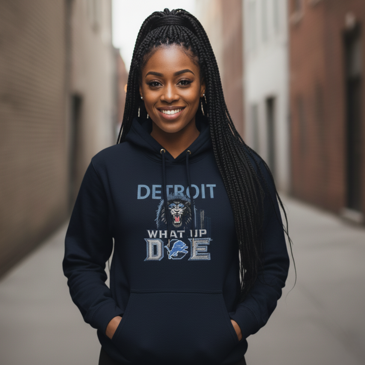 What Up Doe-Lion Style Hoodie!