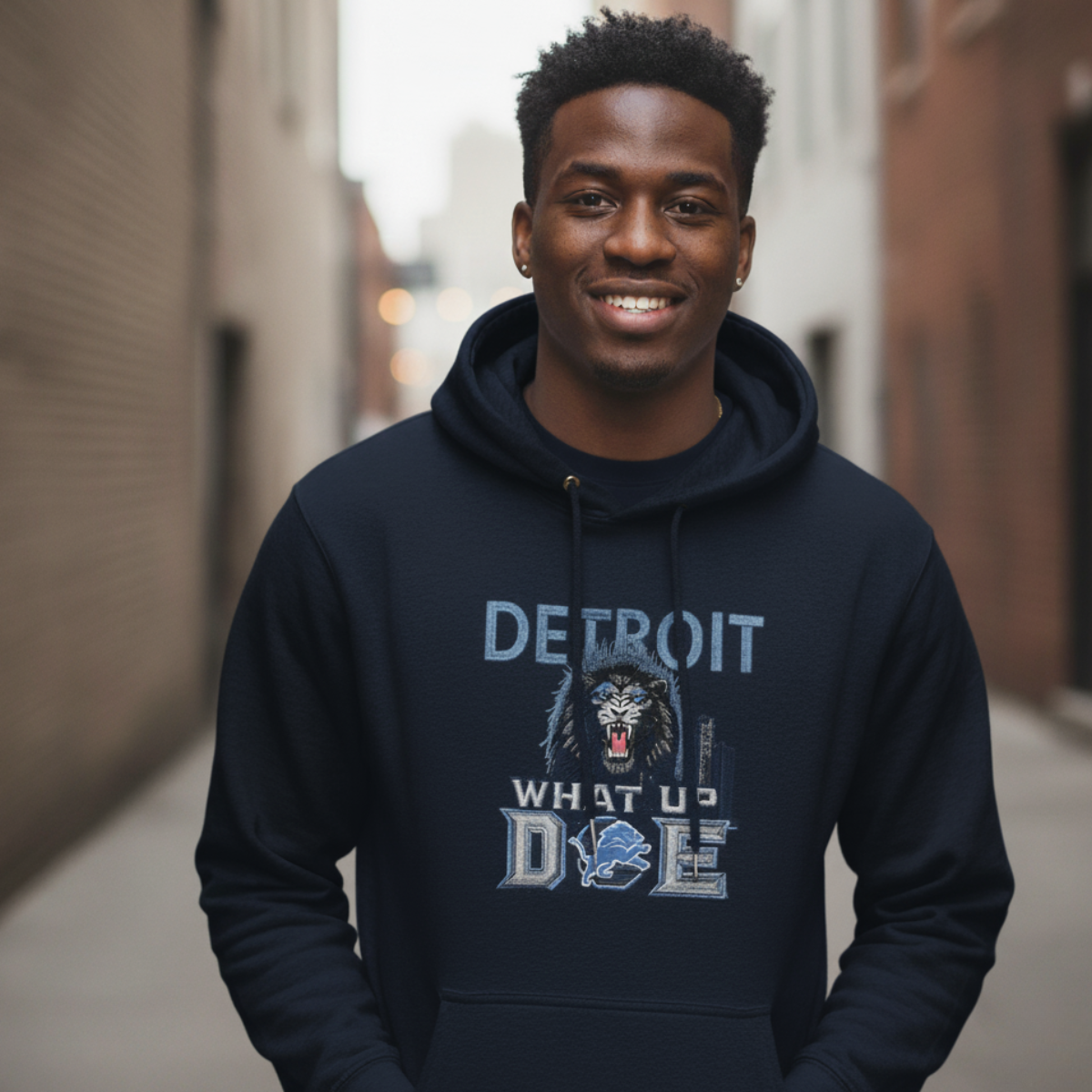 What Up Doe-Lion Style Hoodie!