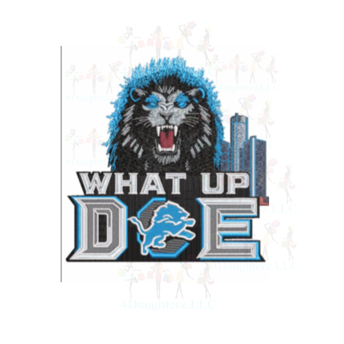 What Up Doe-Lion Style Hoodie!