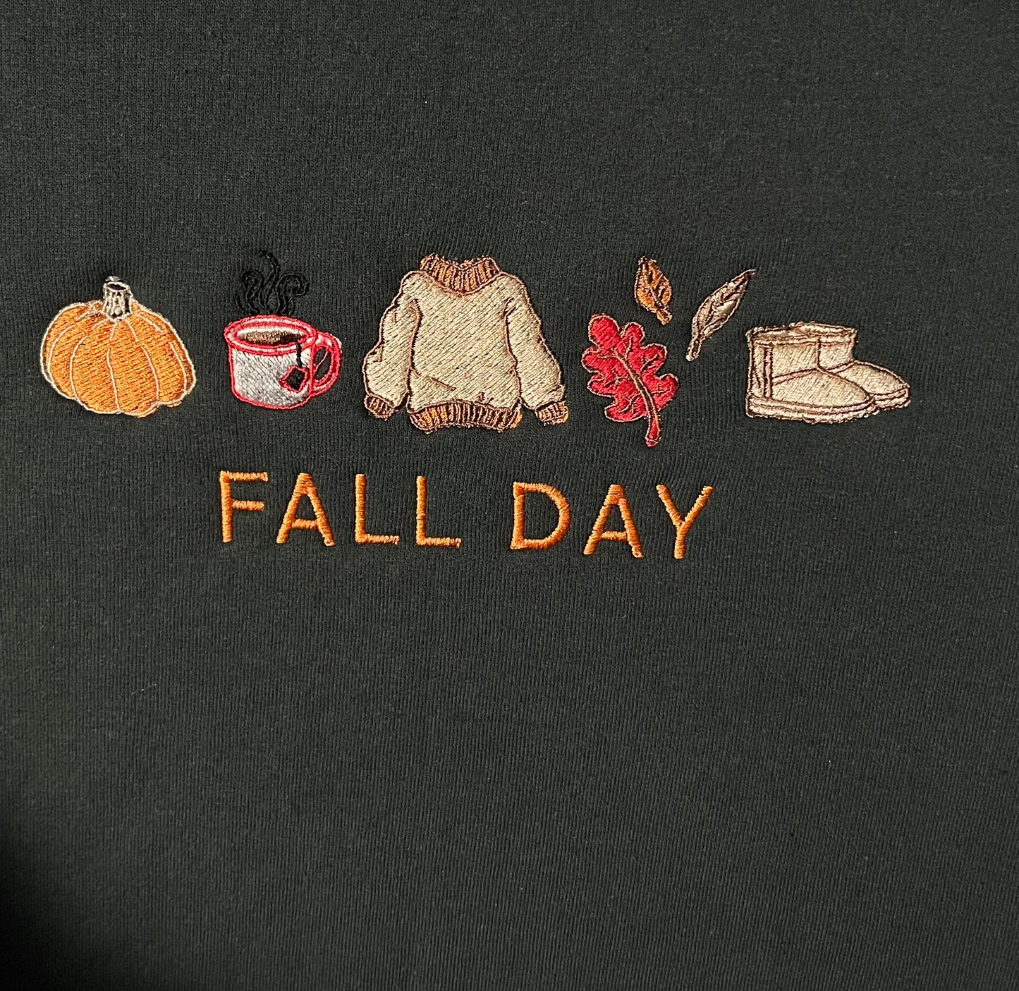 FALL Day Crewneck Sweater (made-to-order 7-10 days for processing from purchase date).
