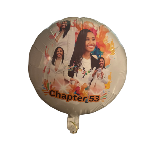 Custom mylar balloon 18"