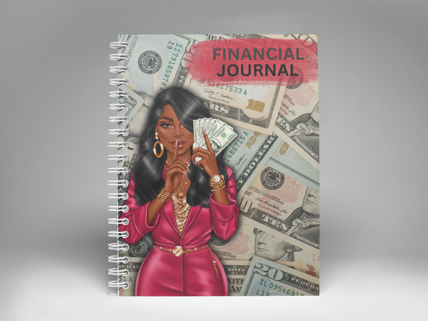 Financial Planner/Journal  *6x9 hardcover planner