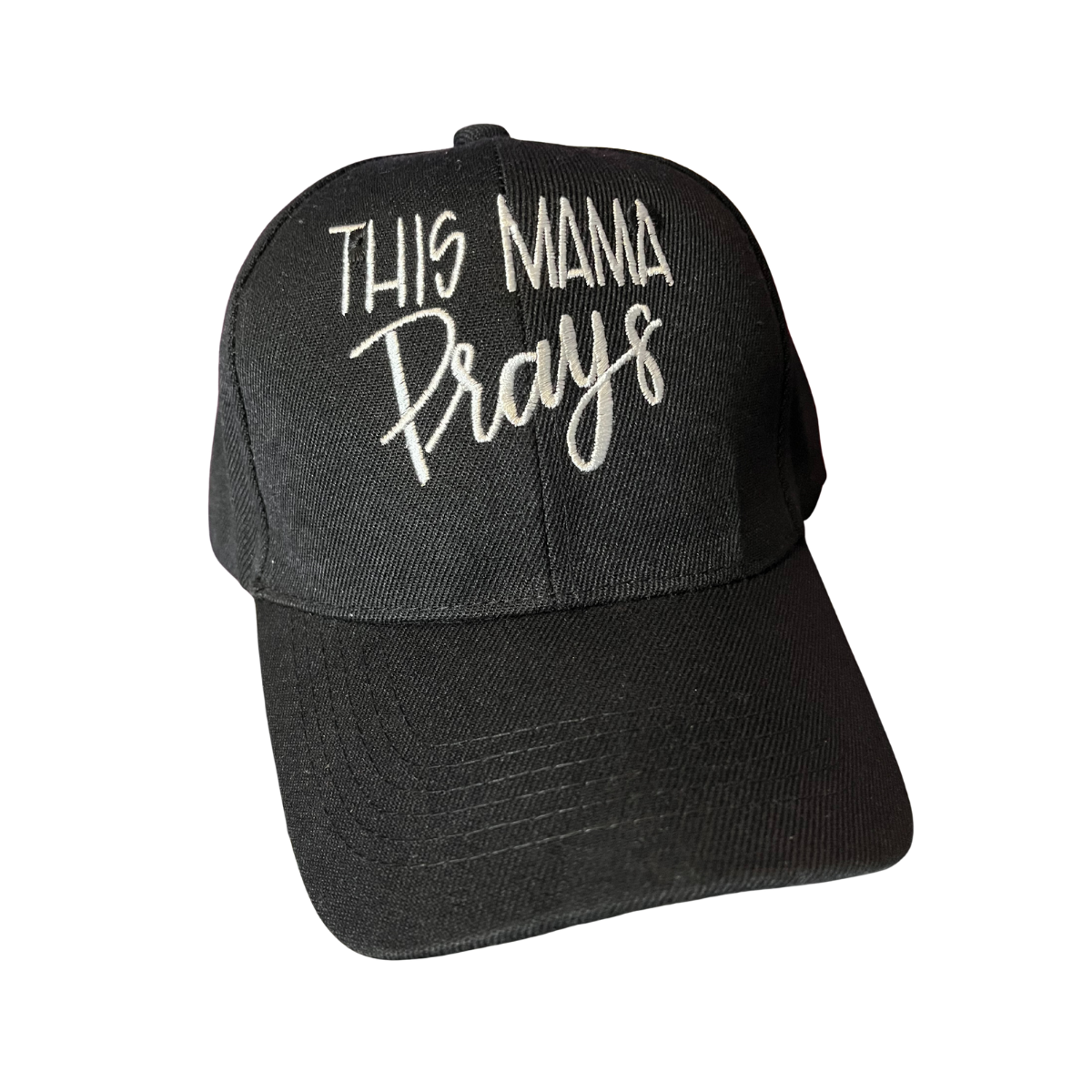 This MAMA Prays Velcro back ballcap