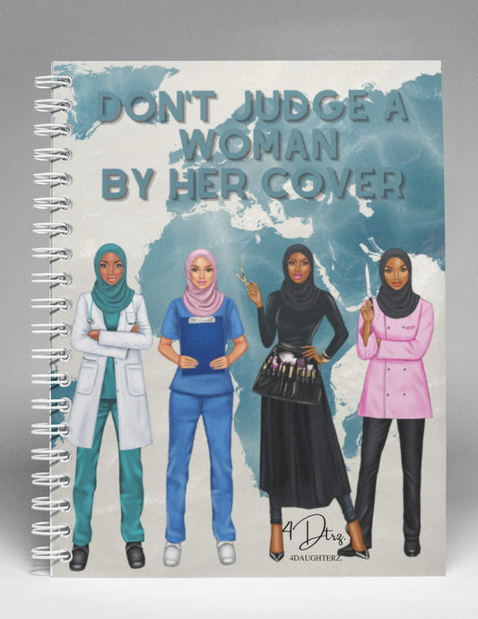Don't Judge A Woman By Her Cover Journal 6x9