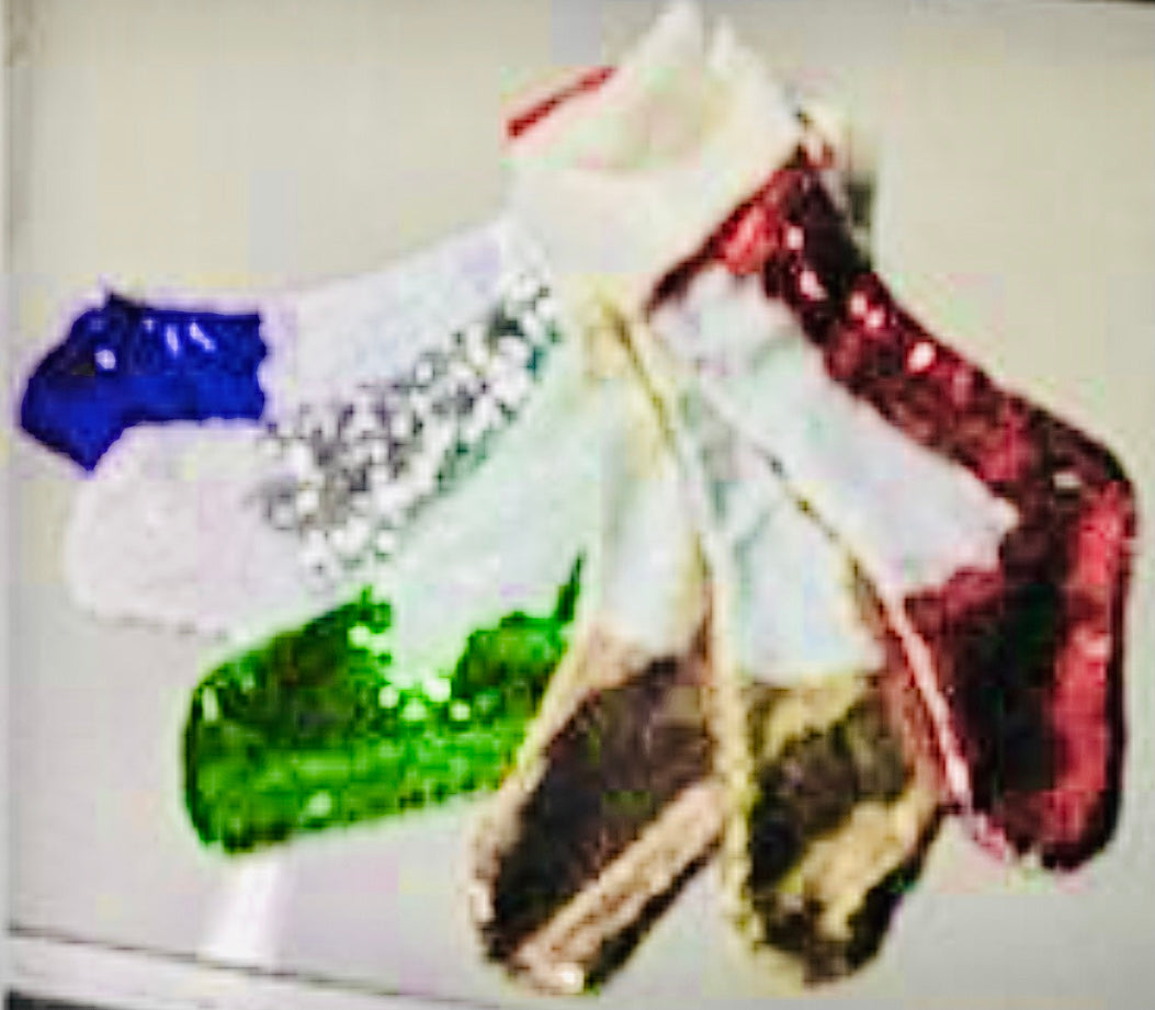 Stocking *Double-sided reversible sequins stocking