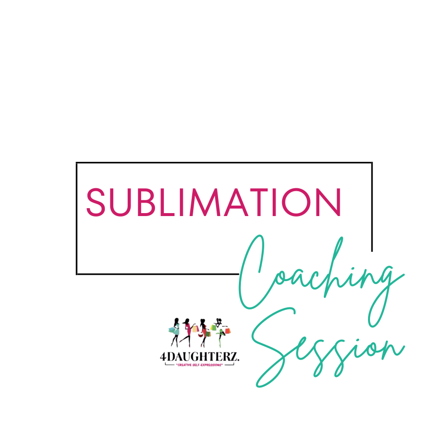 Sublimation Coaching Session (in person) class *2 hour session*