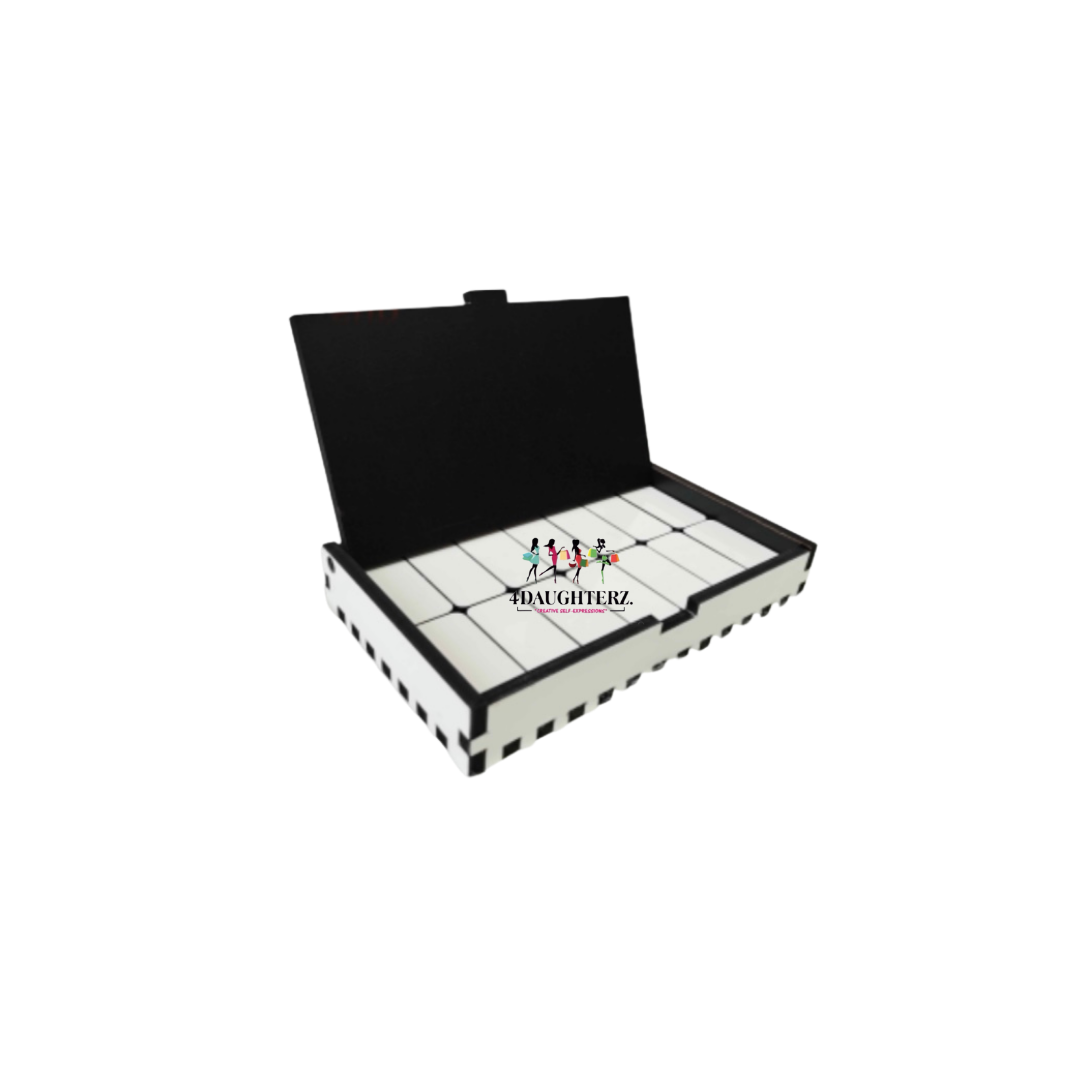 Double-sided Dominoes w/box-mdf     *Sublimation Blank*