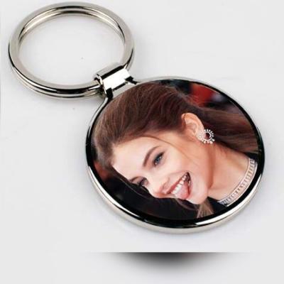 Custom sublimation metal keychain (custom finish)